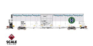 Rivet Counter N Scale Trinity 82' 7883 Mechanical Reefer, BNSF/Roofline Icicles/Patched/Late Thermo King HVAC