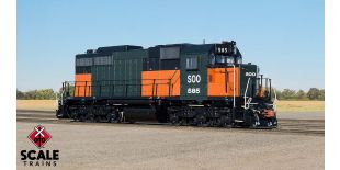 Museum Quality HO Scale EMD SDL39, Soo Line/Bandit