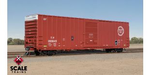 ExactRail Platinum HO Scale PC&F 7633 Appliance Boxcar, Missouri Pacific Lines/T&P/1975 As Delivered