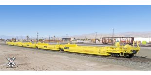 Rivet Counter HO Scale PS-Trinity Backpacker Well Car Set (5), Trailer Train/K-Line (R1) by ScaleTrains.com