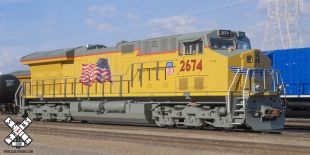 Operator HO Scale GE C45AH Tier 4 GEVo, Union Pacific